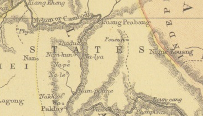 1886 Vientiane to Luang Prabang