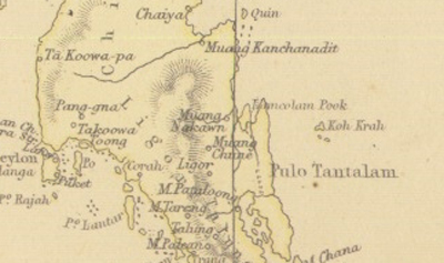 1886 South of Thailand