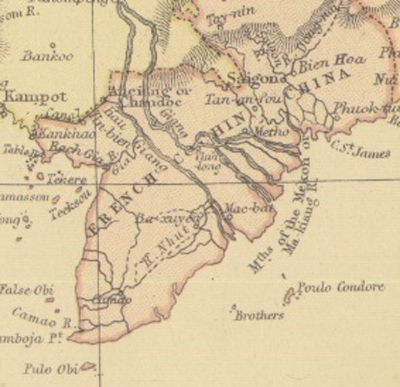 1886 French Cochin China